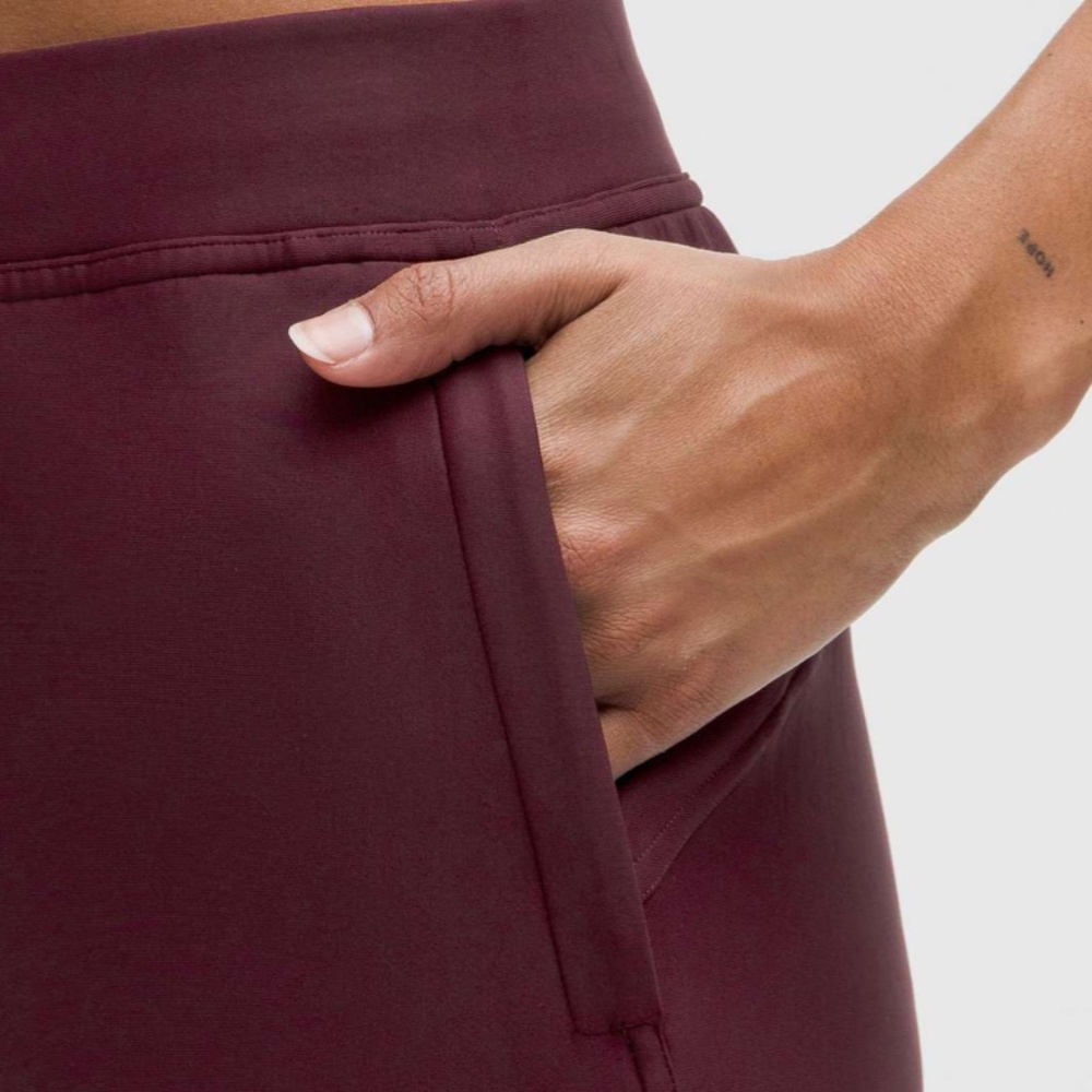 ❤️ Lululemon | Adapted State Fleece-Lined Jogger | Garnet | Size 10 ❤️ - Picture 3 of 9